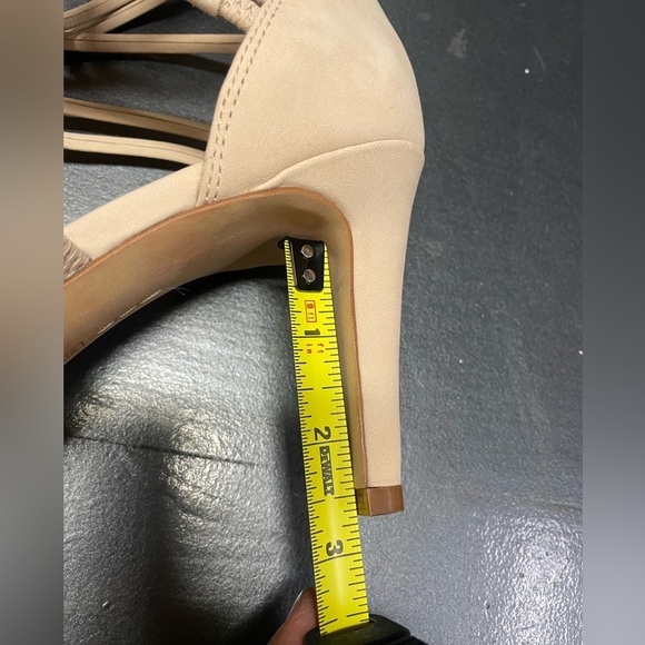 Vince Camuto Strappy Heels – Cream Color - Picture 2 of 8